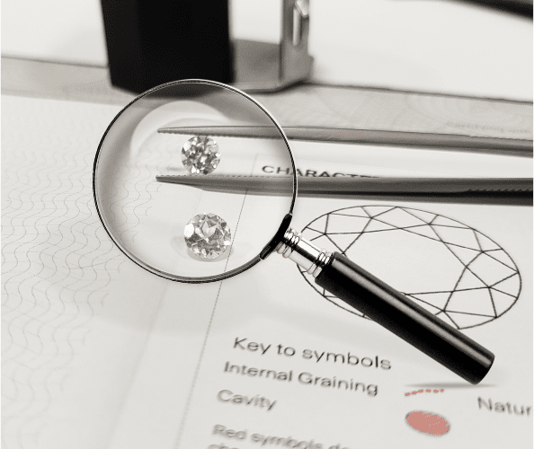 Diamond Grading Report Components