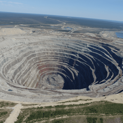 Udachny Mine Russia