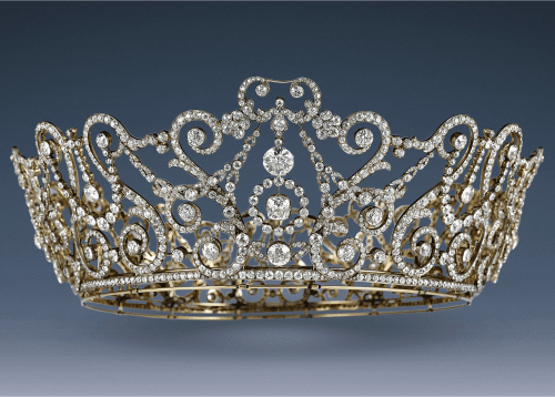 Cambridge and Delhi Durbar Parure Tiara