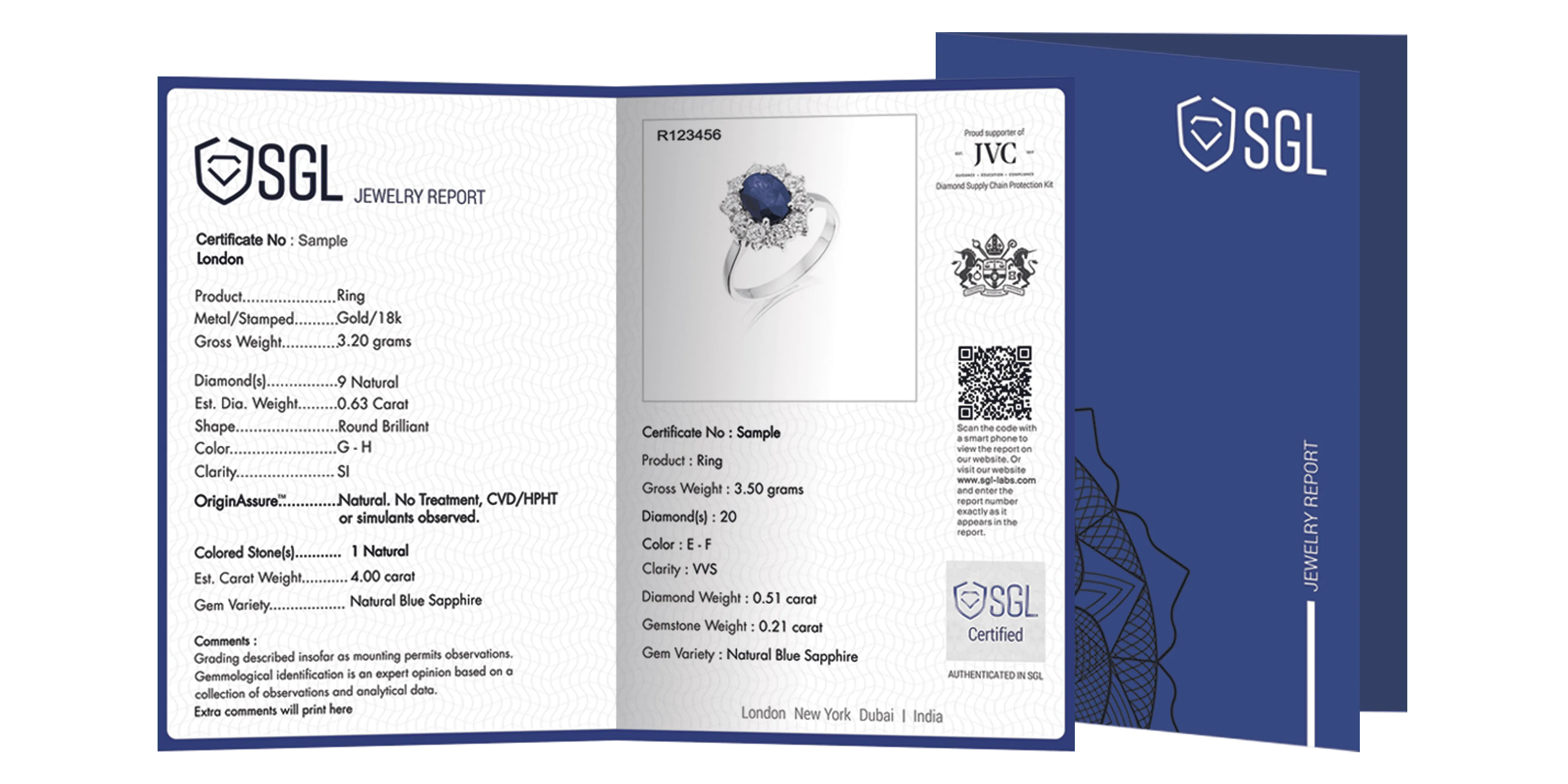 Natural Diamond and Colored Gemstone JEWELLERY Report