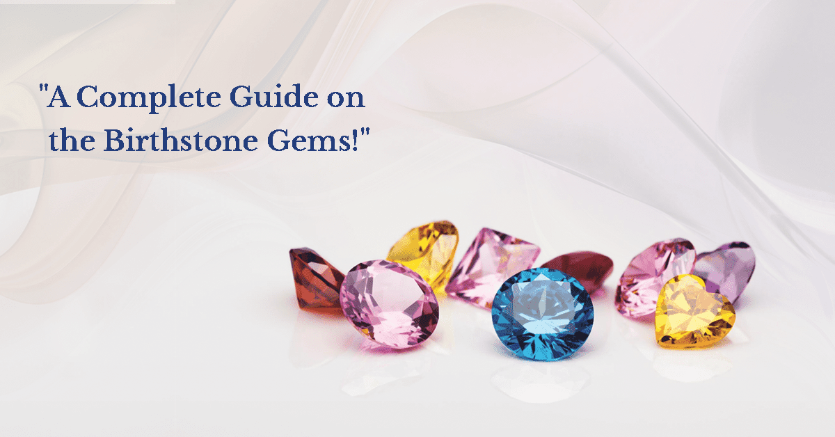SGL Blog banner for a complete guide on birthstone gems, offering an alluring introduction to colorful jewelry.