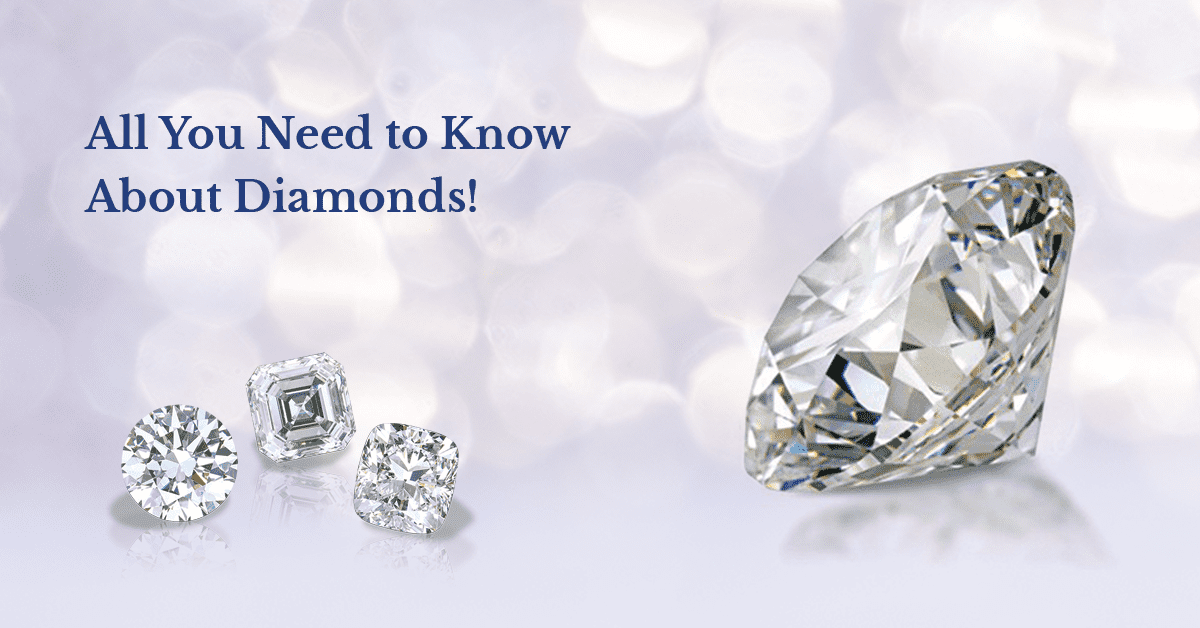 SGL Blog banner for all you need to know about diamonds, exploring the magical beauty and formation of these stones.