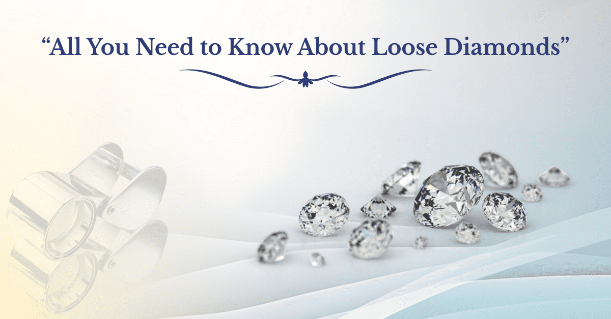 SGL Blog banner for everything about loose diamonds, explaining how standalone stones can be customized for unique jewelry.