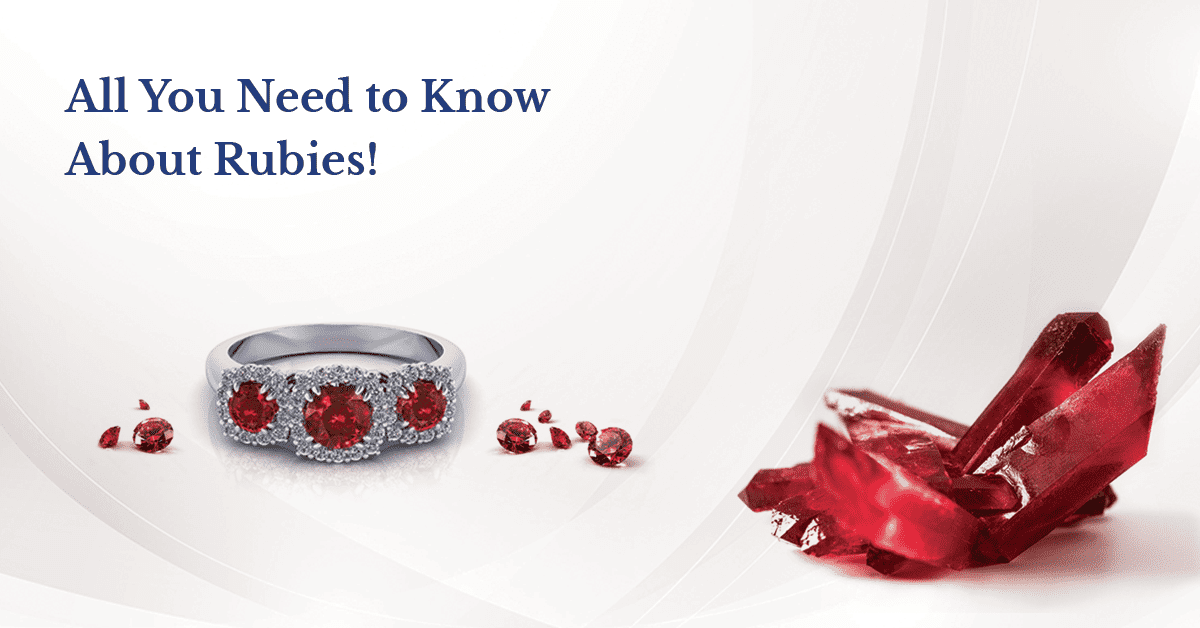 SGL Blog banner for all you need to know about rubies, emphasizing the magnificent aura of these red gemstones.