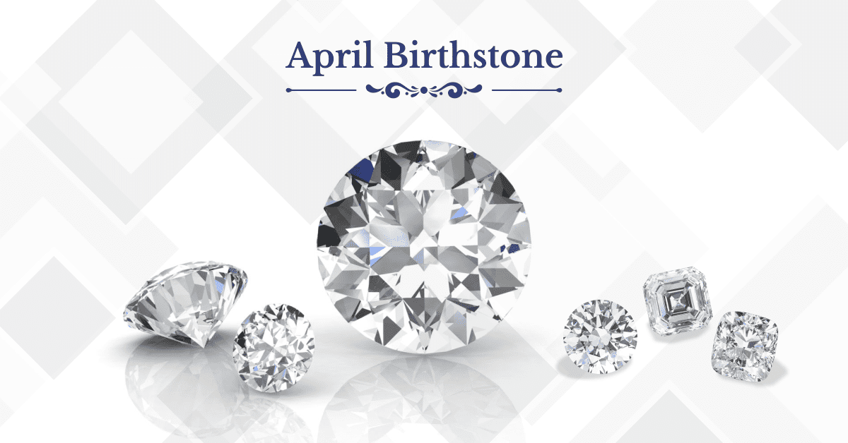 SGL Blog banner for April birthstone diamonds, detailing the meaning and long history of the most popular gemstone.