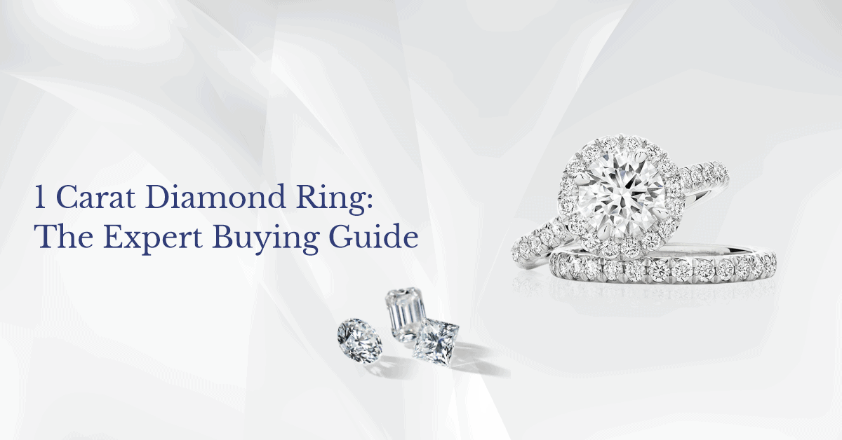 SGL Blog banner for how to choose a 1-carat diamond ring, focusing on differences in beauty and value at this weight.