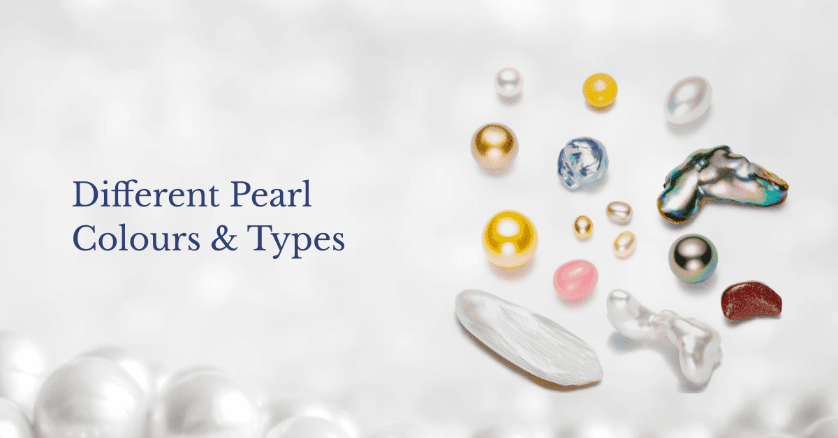 SGL Blog banner for different pearl colours and types, showcasing the elegance of these prominent organic gems.