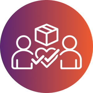 SGL Behind the Jewel icon for 'Product Aligned Matchmaking' featuring curated connections based on preferences.