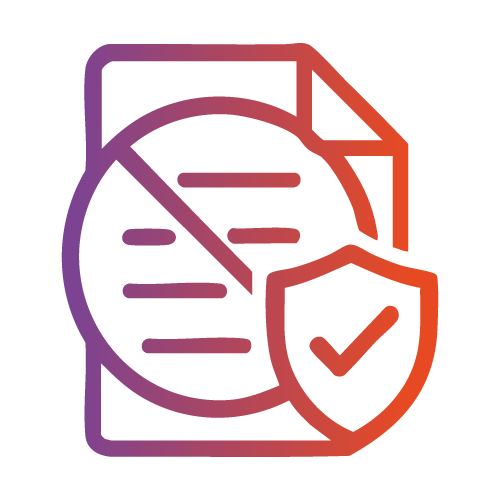 A technical icon for blockchain-enabled reports and secure digital documentation of gemstone data.