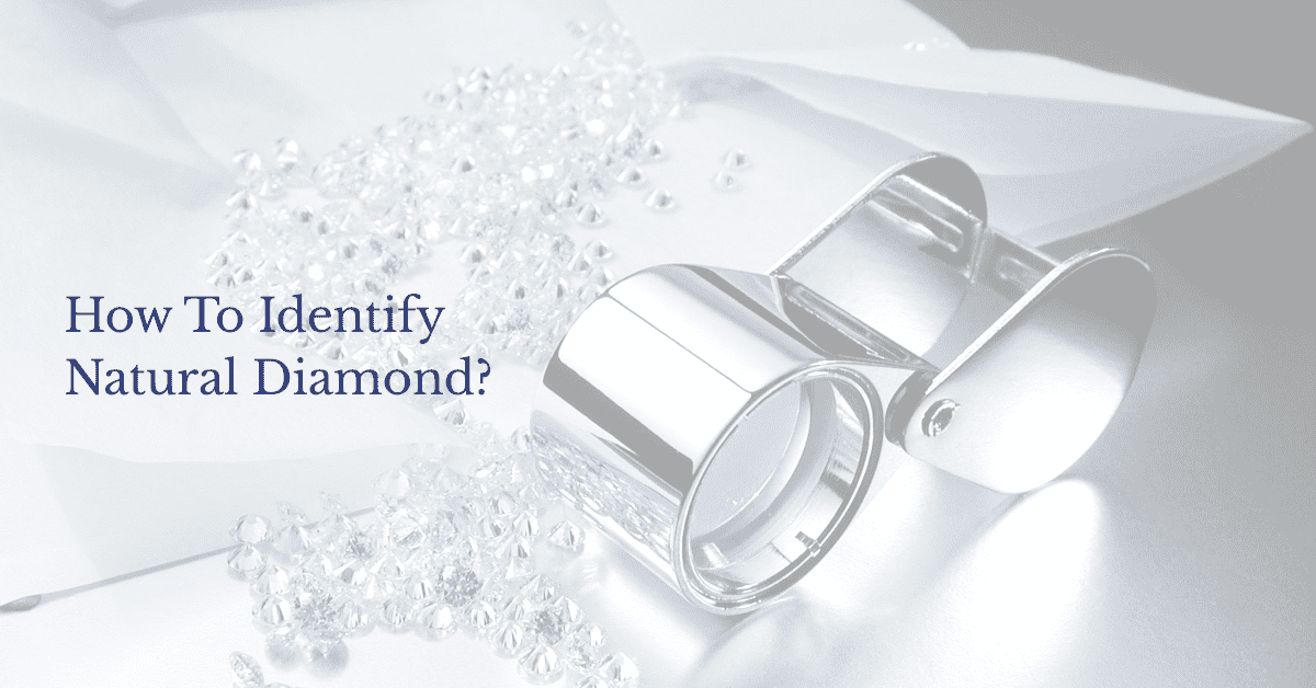 SGL Blog banner for a guide on how to tell if a diamond is real or fake, listing methods for checking authenticity.