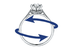 Magnifying glass and diamond icon for industry insights, providing professional perspective on market trends and the importance of certification.