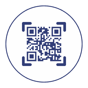 SGL security feature icon: A QR code for instant digital certificate validation and authenticity checks.