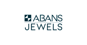 Official branding for Abans Jewels, participating as a manufacturing partner in the SGL Mumbai event.