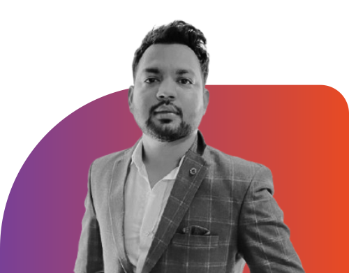 Portrait of Adarsh Sachan, Business Development Manager for SGL Delhi.