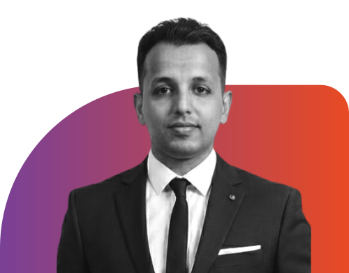 Portrait of Chirag Makwana, Business Development Executive for SGL Ahmedabad.