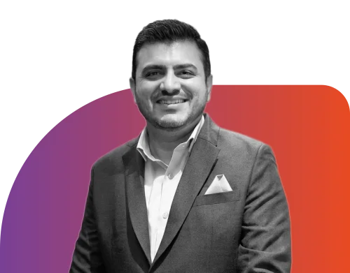 Portrait of Pratik Patelia, Head of Finance at SGL Labs.